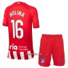 Camisola + Calções Atlético Madrid Molina 16 Criança Equipamento 1ª 23/24